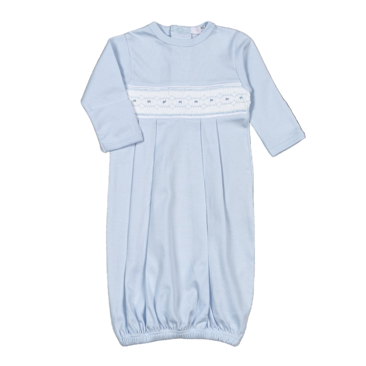 Baby Loren Boys Blue Toile Gown main image 0
