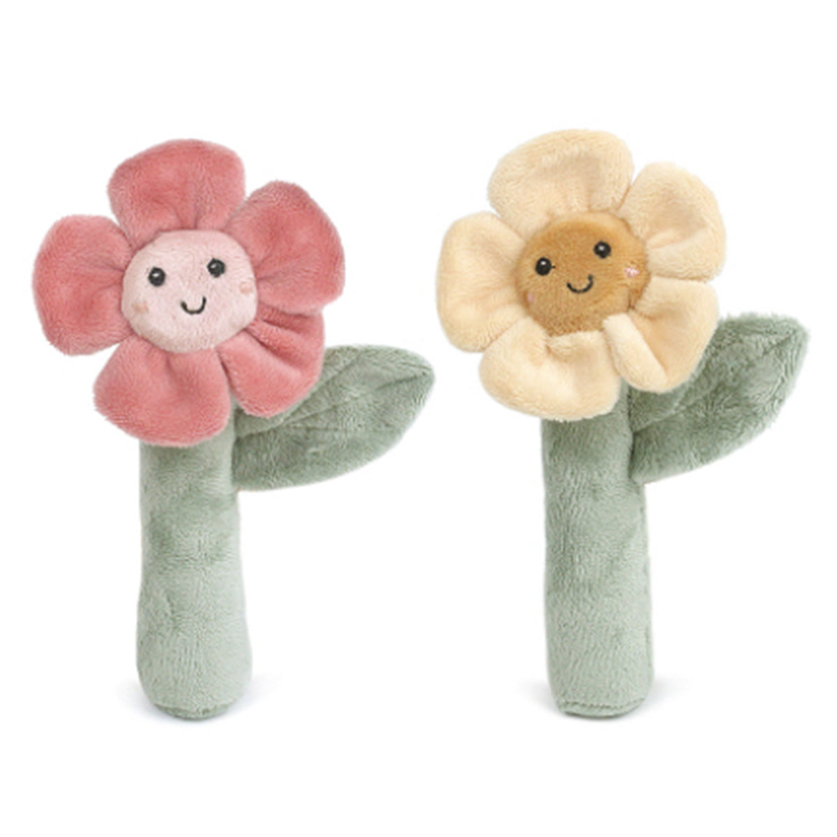Mon Ami Flower Baby Rattle Set