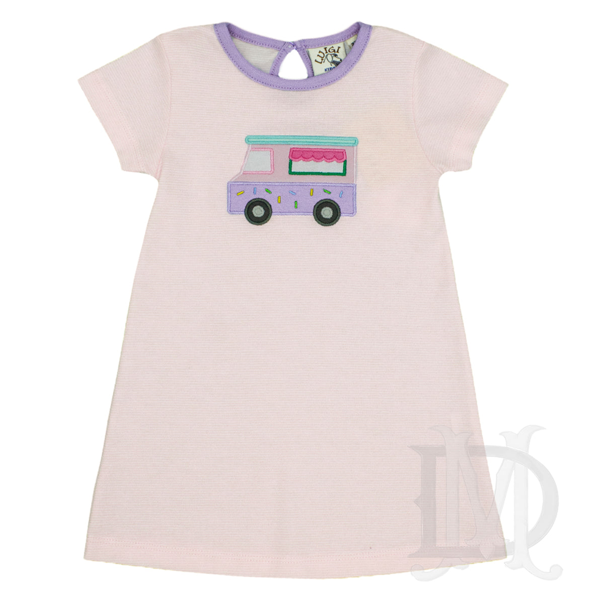 Luigi Kids Toddler Girl's Ice Cream Truck Knit Dress