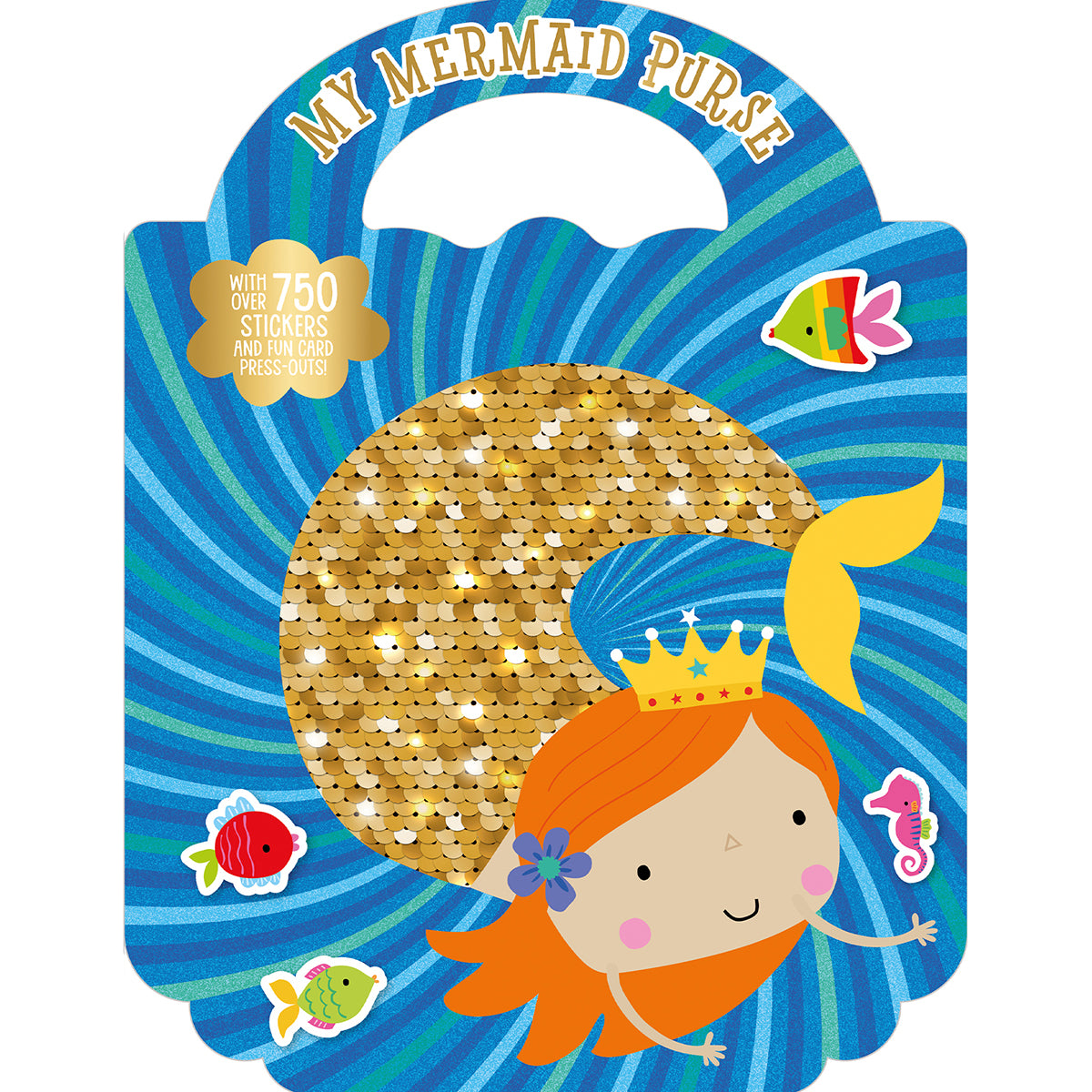 My Mermaid Sticker Purse Children's Activity Book