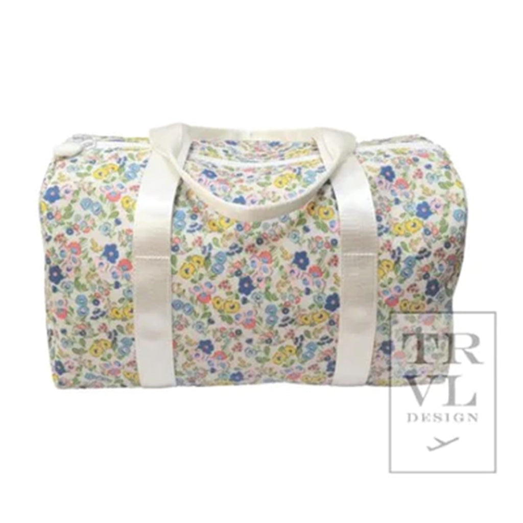 TRVL Design Mini Packer Posies Floral Toddler Duffle Bag 