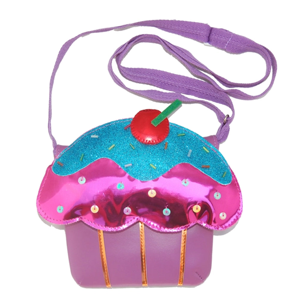 Lily and Momo Sparkle Cupcake Little Girl's Glitter Purse