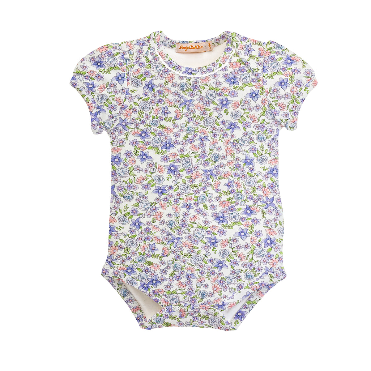 Spring Blooms Baby Girl's Pima Cotton Bodysuit