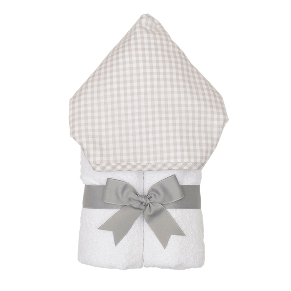 3 Marthas Grey Check Everykid Towel - Madison-Drake Children's Boutique