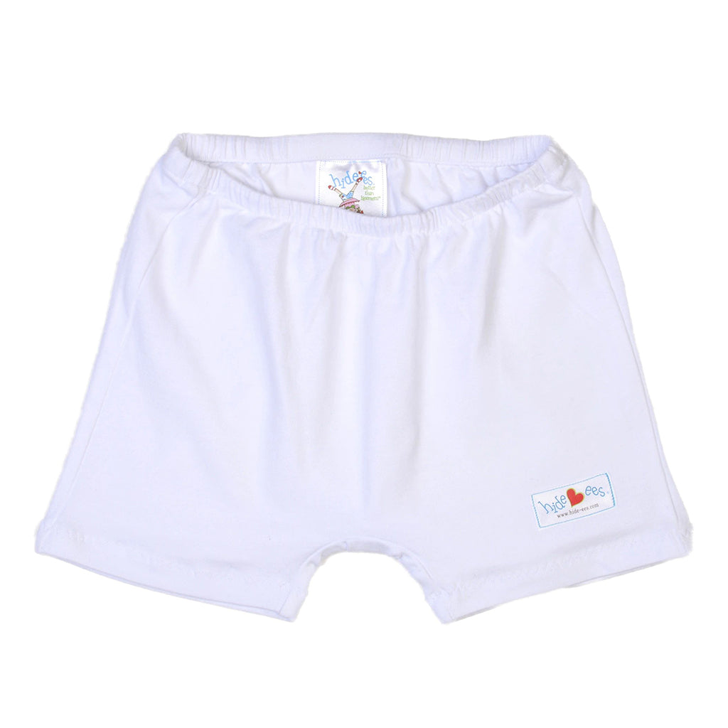 Hide-ees Little Girl's White Playground Bloomers