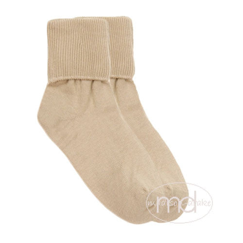 Jefferies Socks Boys Stone Turn Cuff Socks - Madison-Drake Children's Boutique