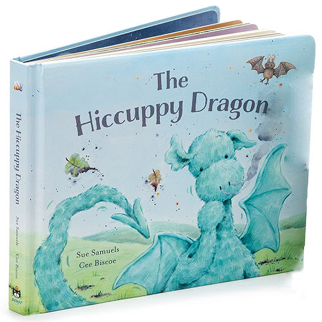 Jellycat® The Hiccupy Dragon Book - Madison-Drake Children's Boutique