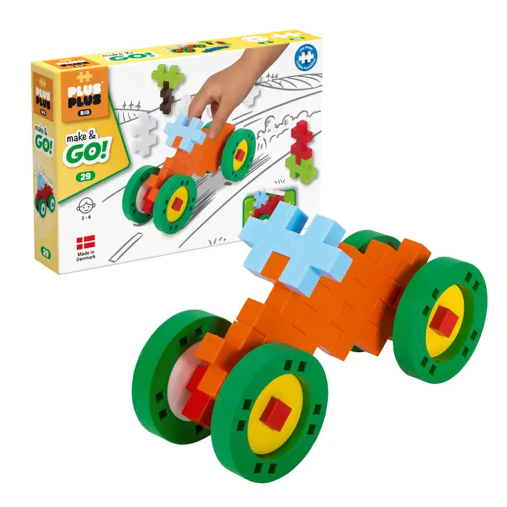 Plus-Plus Big Make and Go Vehicle Construction Toy