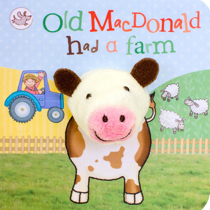 Old MacDonald Had A Farm Finger Puppet Book - Madison-Drake Children's Boutique