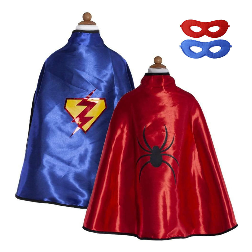 Superhero Reversible Adventure Cape Little Boy's Dress Up Costume