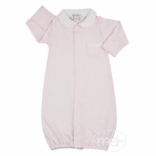 Kissy Kissy New Beginnings Baby Girls Pink Converter Gown - Madison-Drake Children's Boutique
