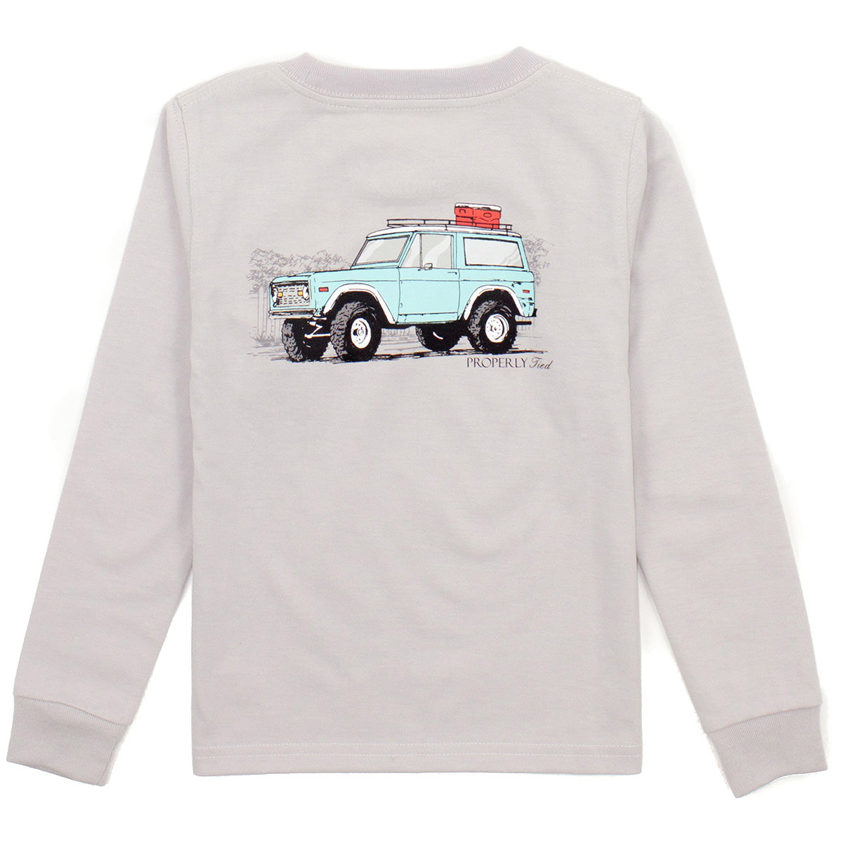 Boy's 4x4 on Ice Grey T-Shirt