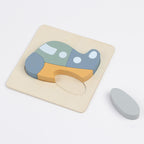 My First Vehicles Wooden Puzzle Airplane