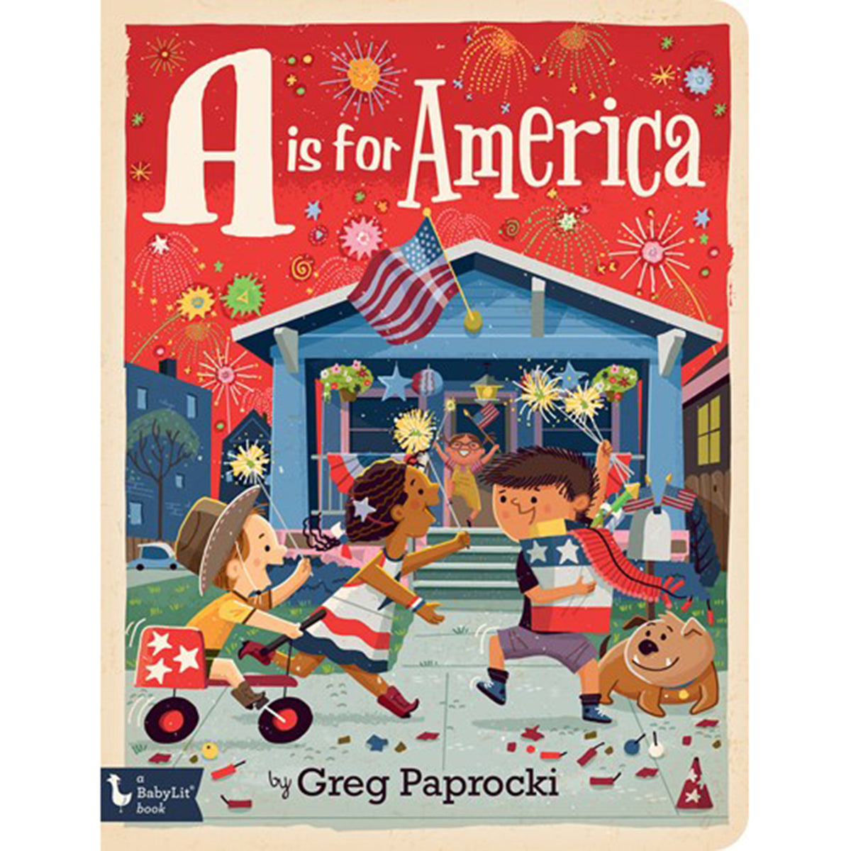A is for America: A Patriotic Alphabet Board Book for Kids