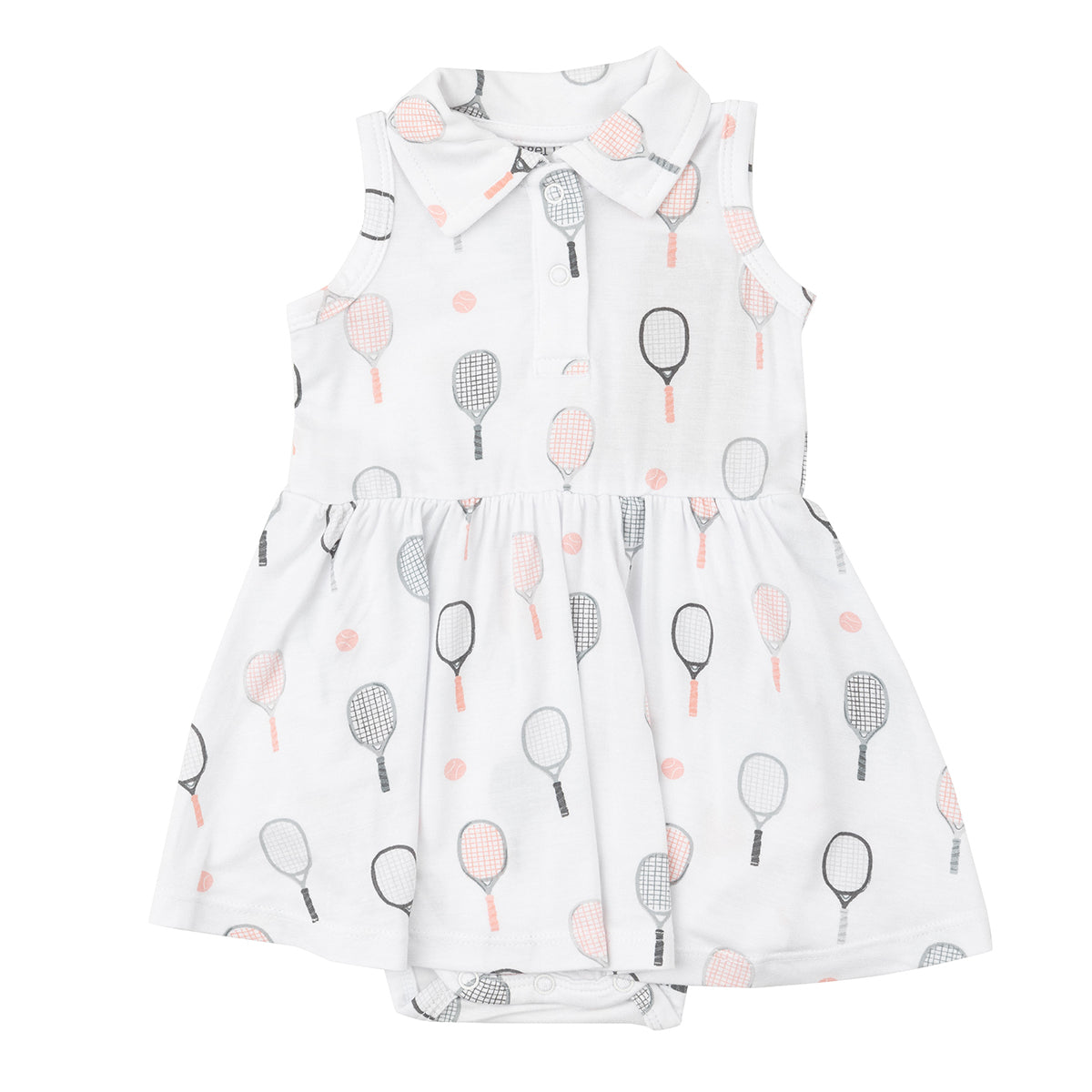 Angel Dear Baby Girl's Tennis Print Dress