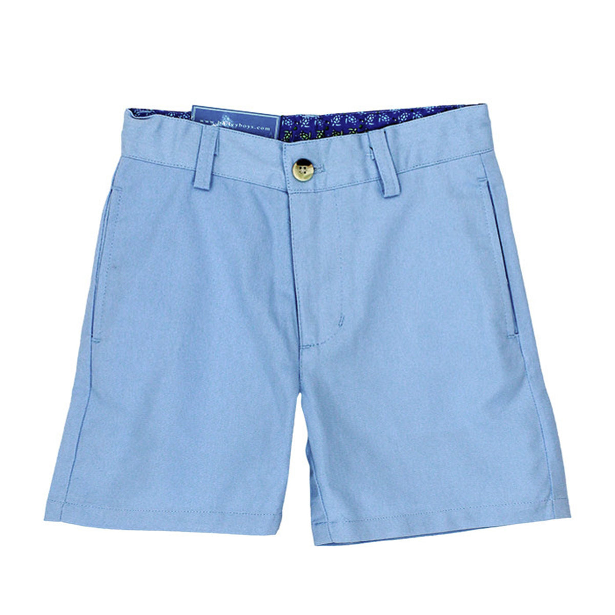 J. Bailey Harbor Blue Toddler Boy's Chino Shorts by Bailey Boys