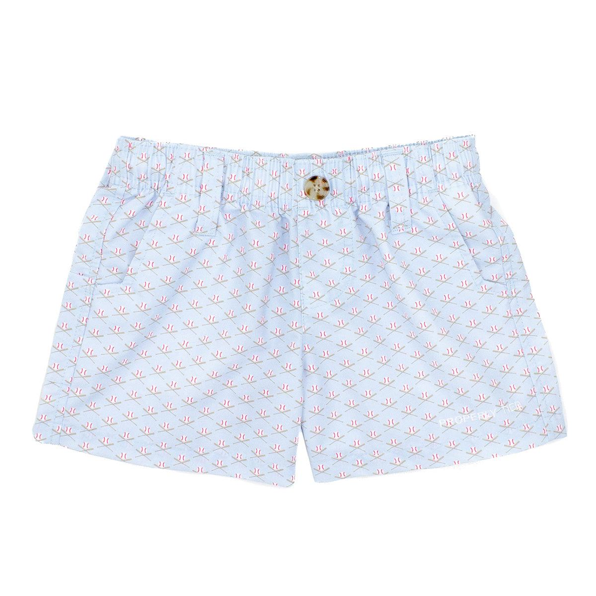 Properly Tied Boy's Baseball Shield Mallard Shorts