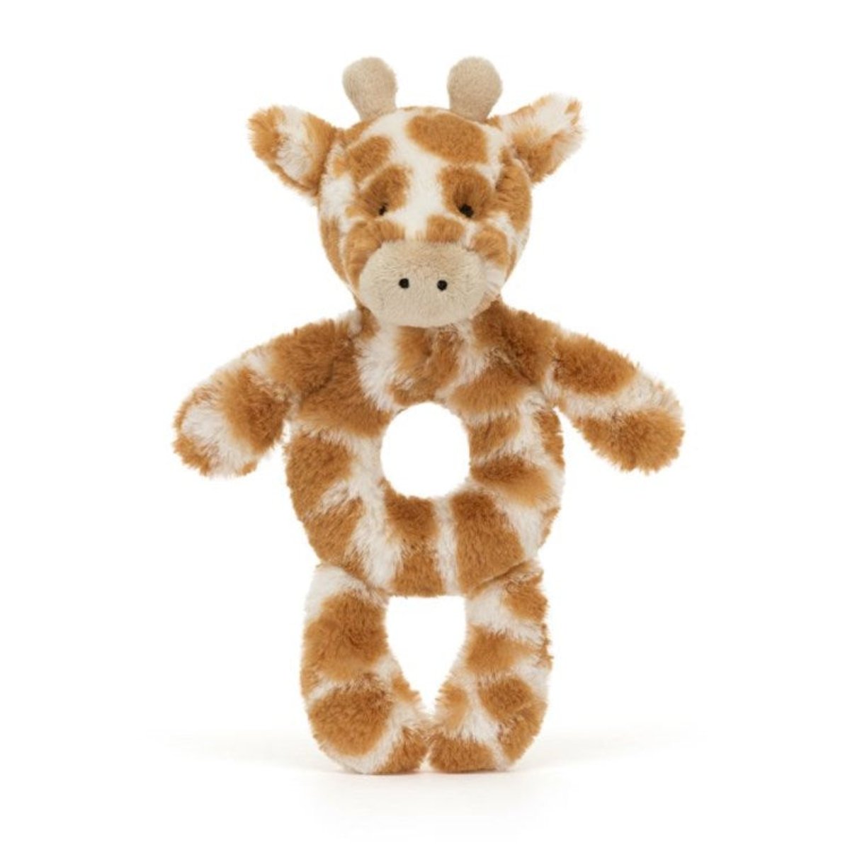 Jellycat Bashful Giraffe Ring Baby Rattle