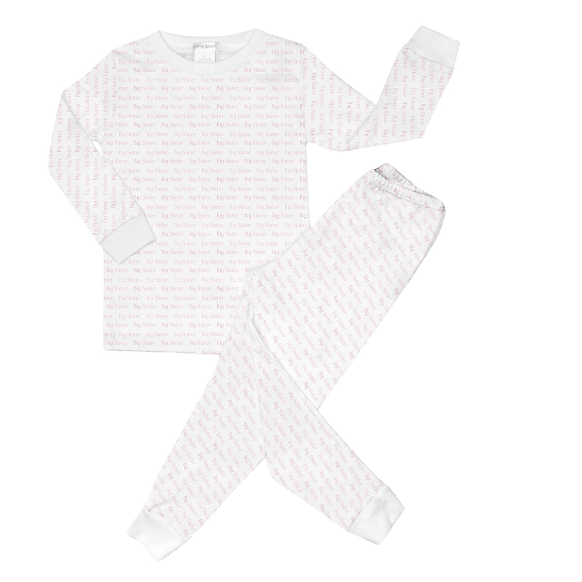 Girl's Pima Cotton Big Sister Pajamas