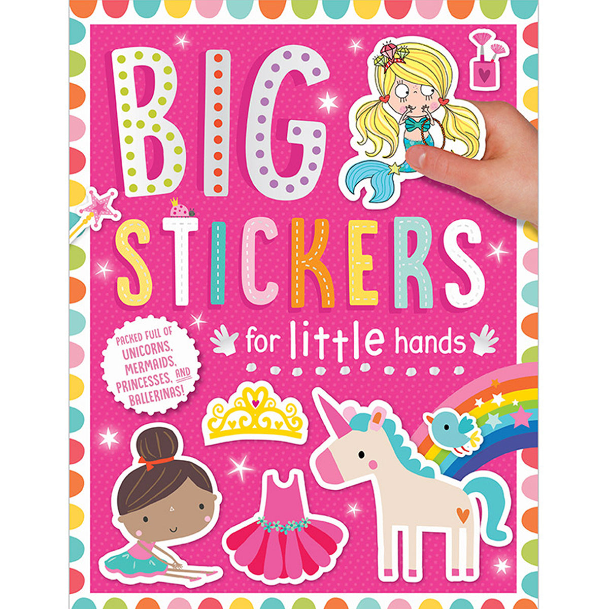Unicorns and Mermaids Big Stickers for Little Hands Activity Book