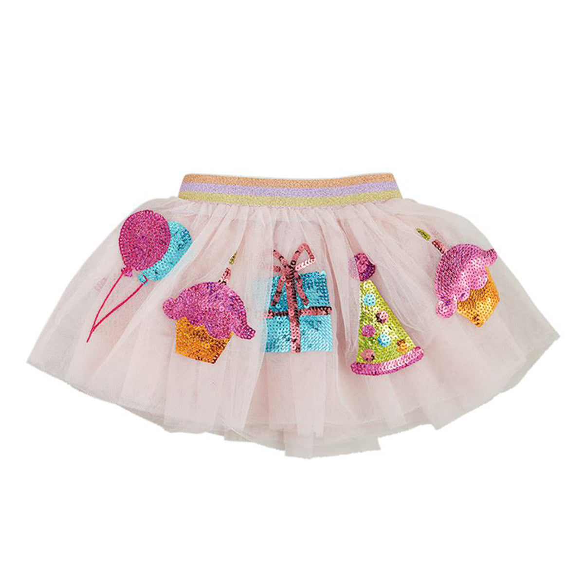 Girl's Birthday Icons Sequin Tutu