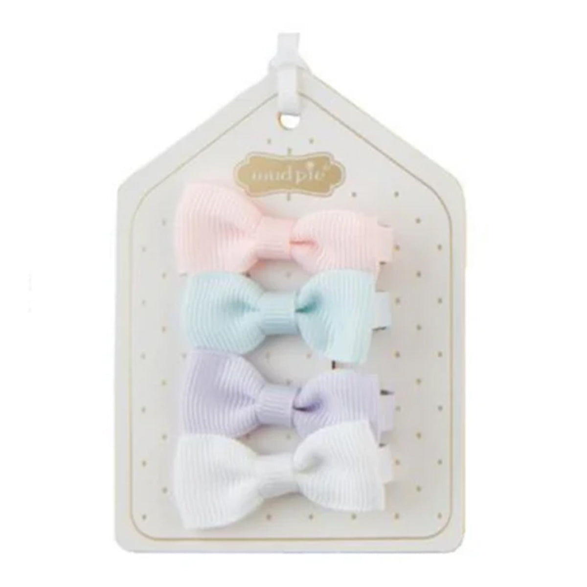 Girl's Pastel Bitty Grosgrain Bow Set