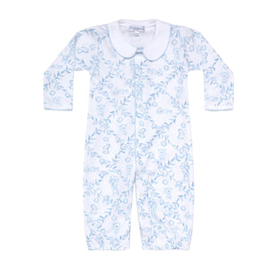 Baby Boy's Blue Bears Trellis Converter Gown