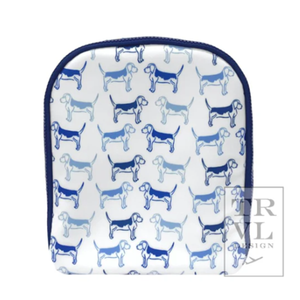 TRVL Design Blue Puppy Love Insulated Baby Bottle Lunch Bag