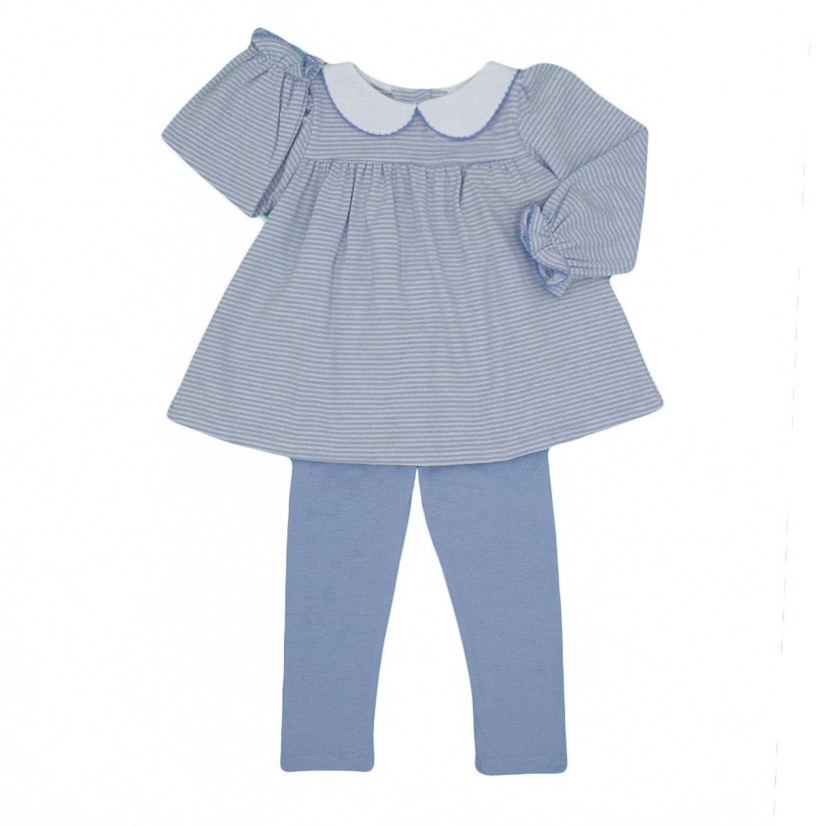 Girl's Light Blue Emery Legging Set