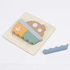 My First Vehicles Wooden Puzzle Boat