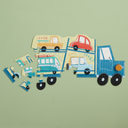 Transportation Musical Floor Sound Puzzle