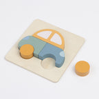 My First Vehicles Wooden Puzzle Car