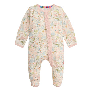 Magnetic Me Charlotte Floral Baby Footie