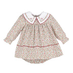 Claret Floral Miller Dress