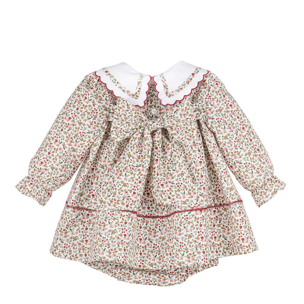 Claret Floral Miller Dress