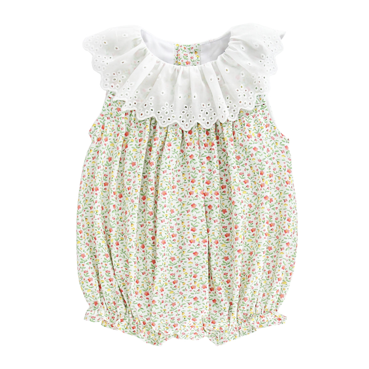 Coral Cottage Floral Bubble