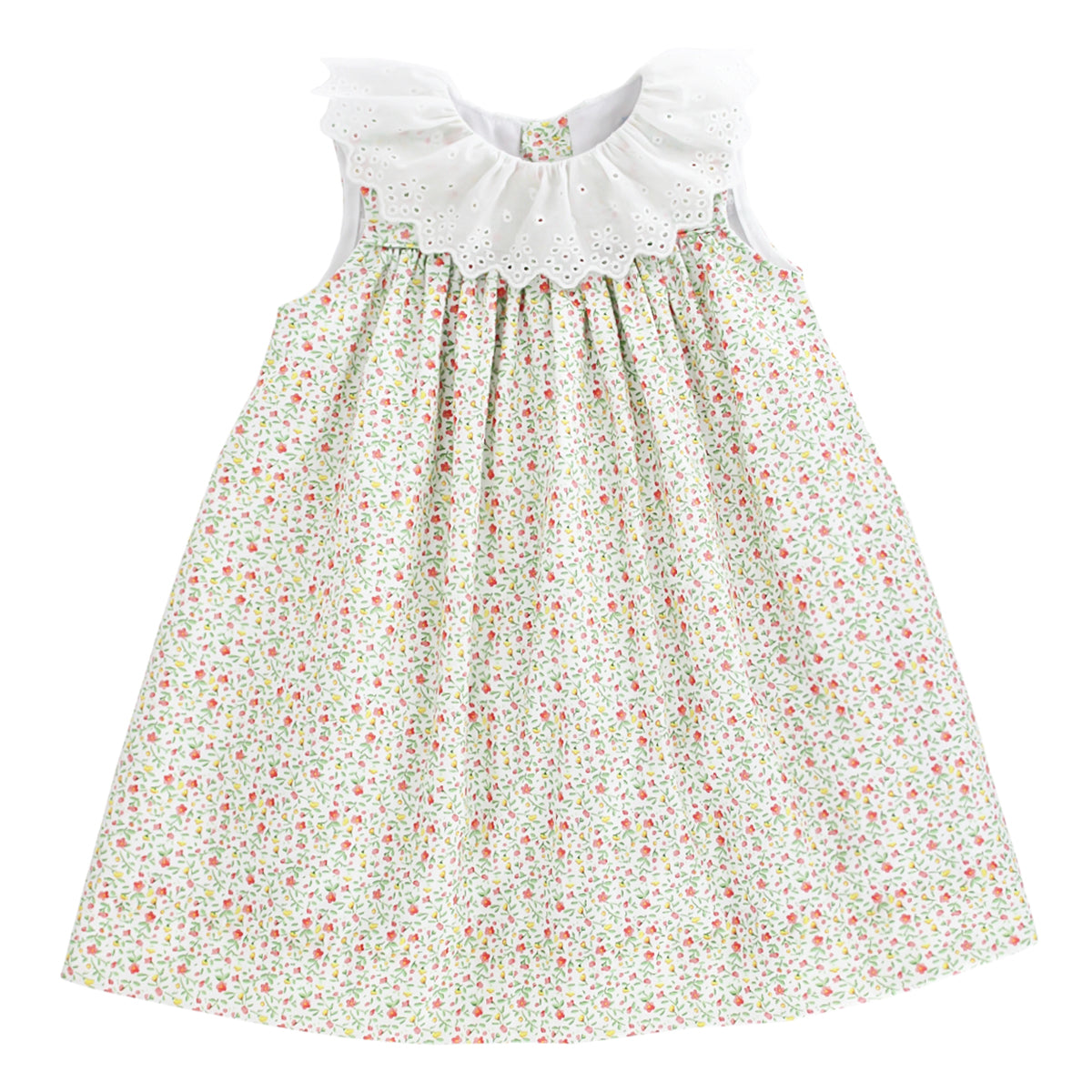 Coral Cottage Floral Float Dress