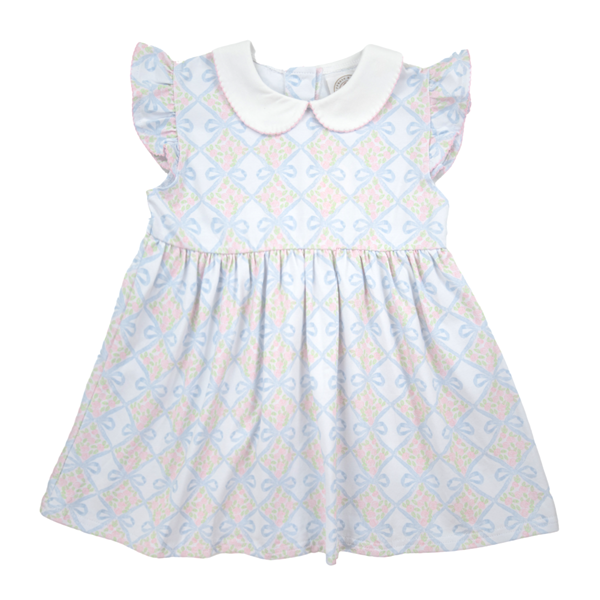Toddler Girl's Dottie Floral Block Dress by Cypress Row