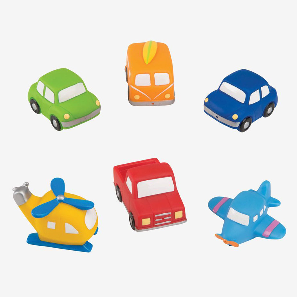 Bath Squirties Zoom Zoom Cars Tub Toys