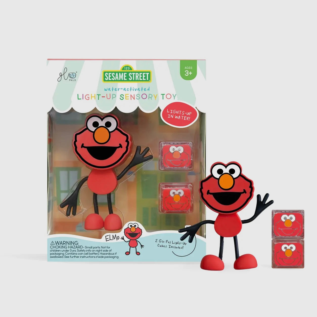 Elmo Sesame Street Glo Pal Bath Toy