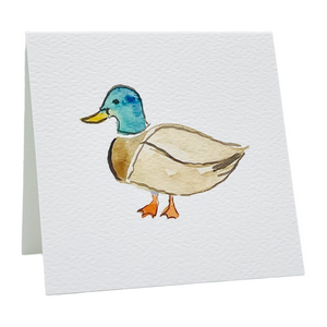 Baby Toddler Gift Enclosure Card Mallard Duck