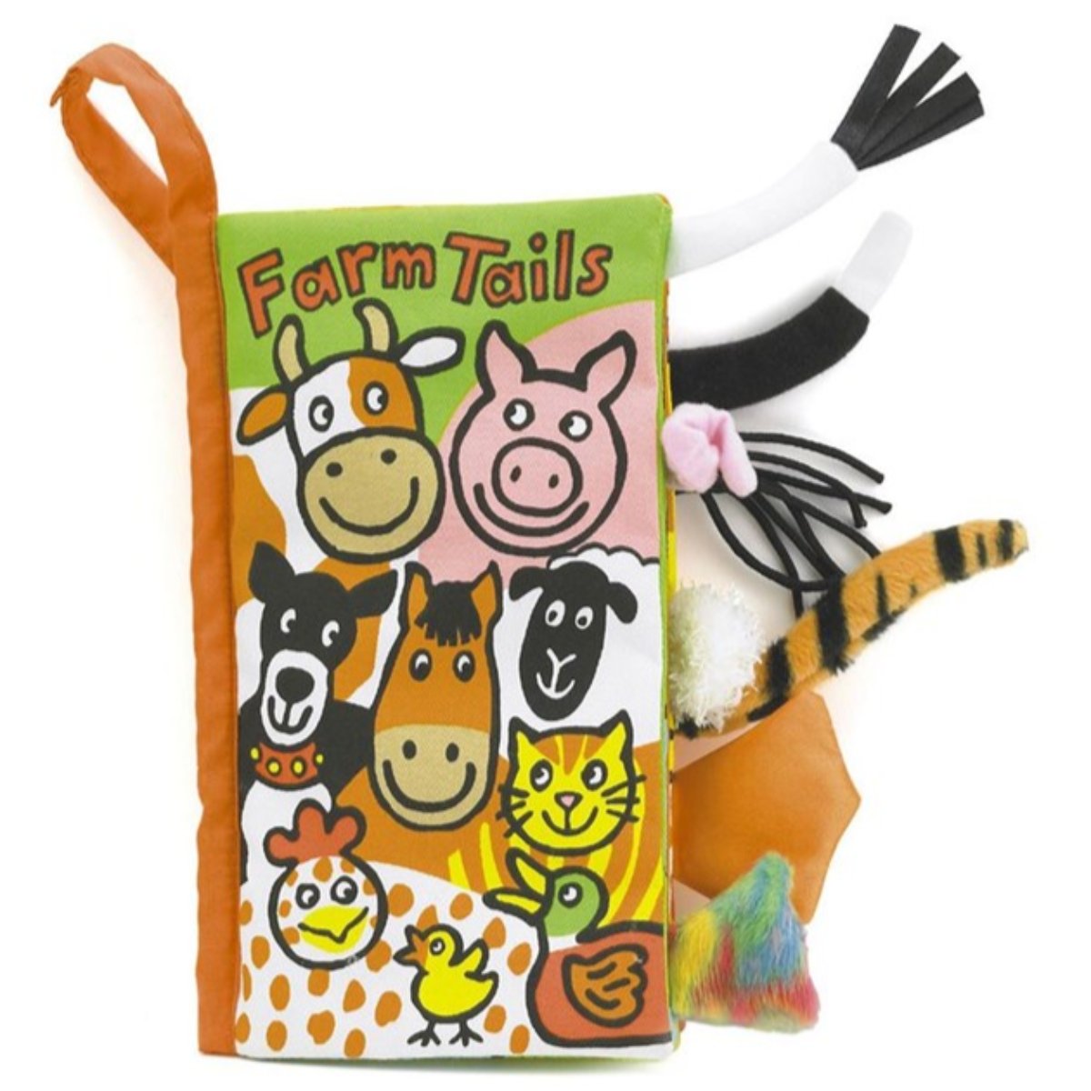 Jellycat Farm Tails Soft Activity Book