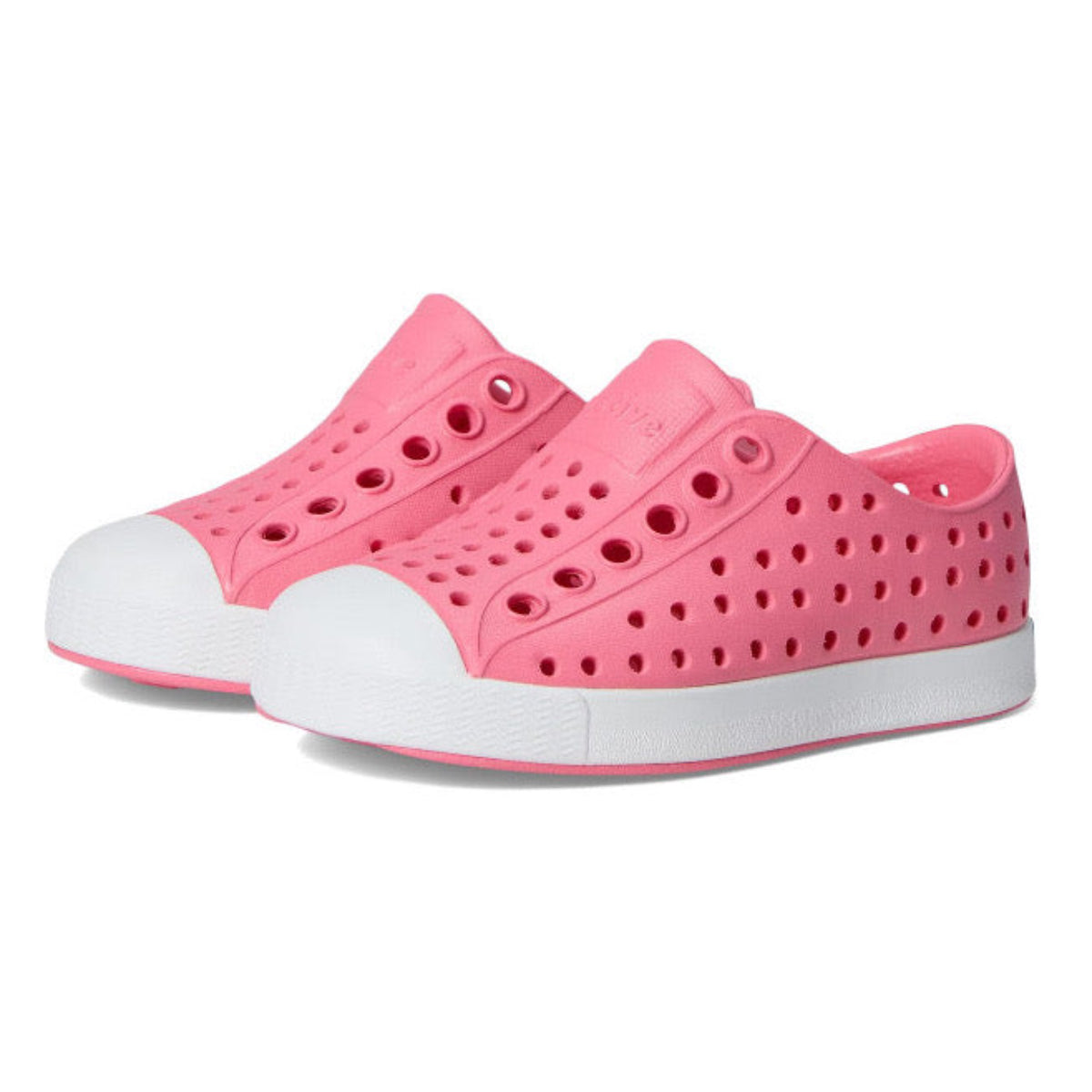 Flamingo Pink Native Jefferson Kid's Shoes