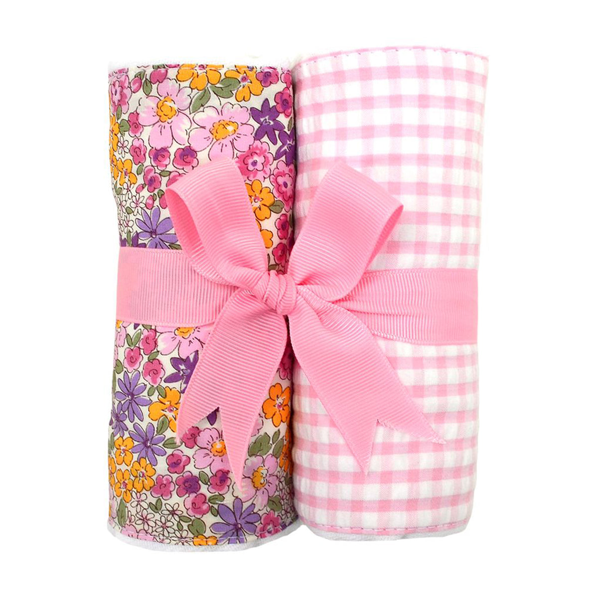 3 Marthas Floral Fabric Baby Burp Cloth Set