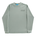 Boys sage green football performance tee by J. Bailey with stadium print