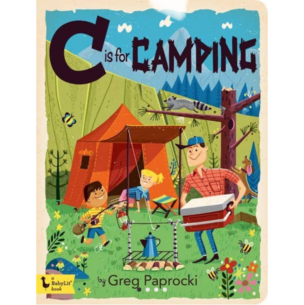 C is for Camping: An Alphabet Board Book