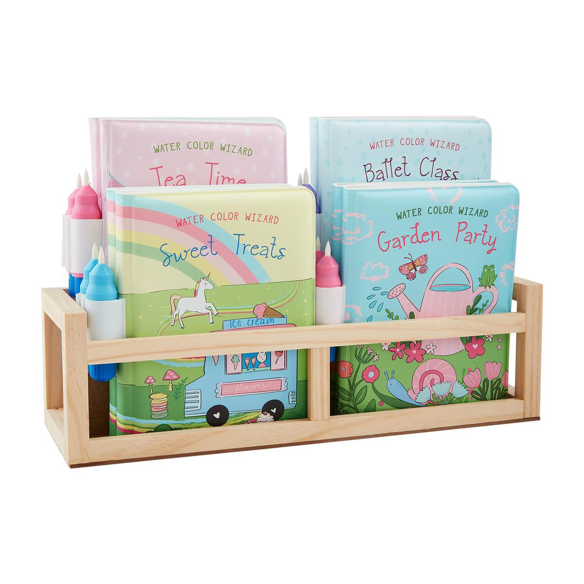 Girl's Water Coloring Books