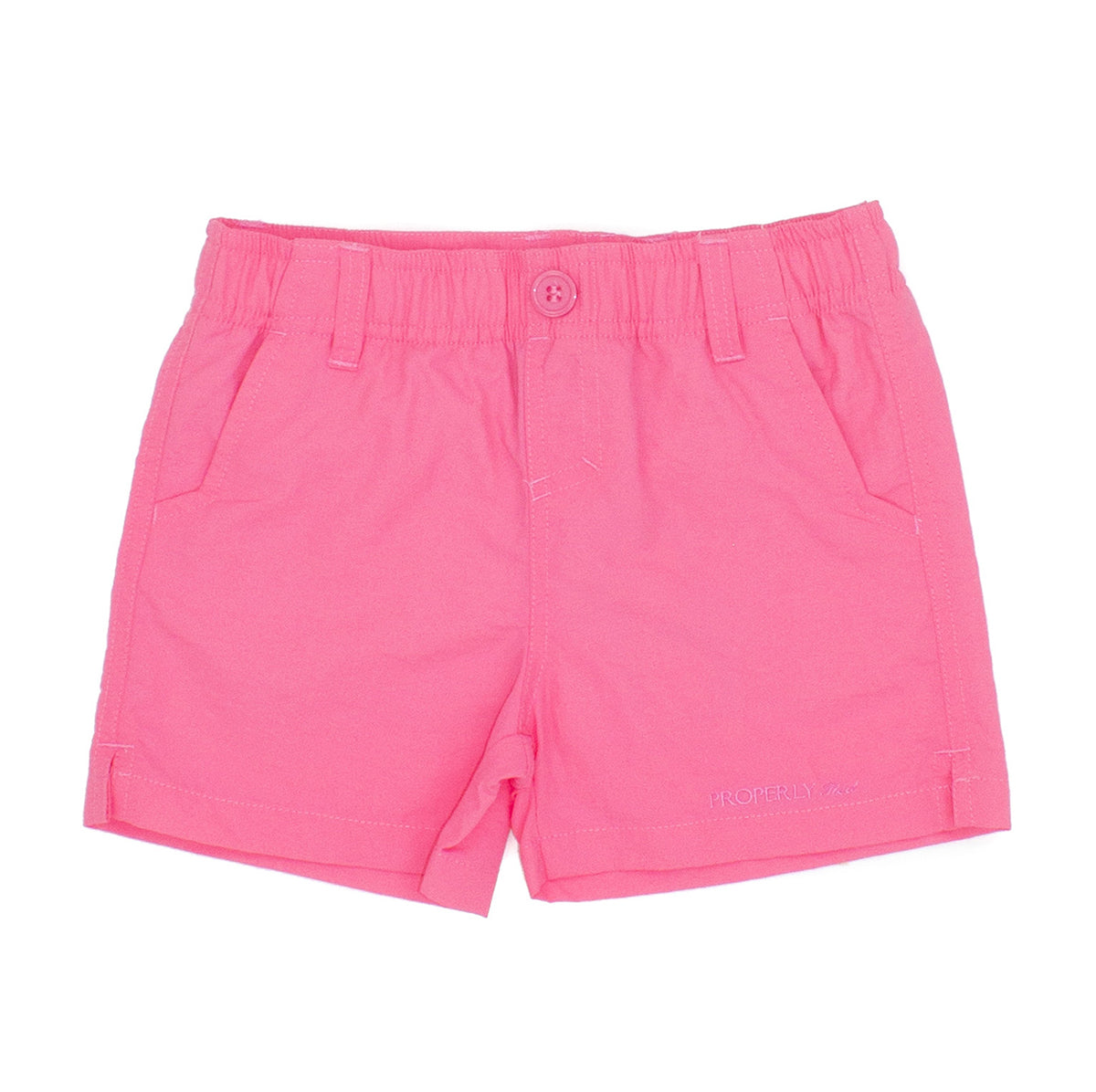 Properly Tied Toddler Girl's Azalea Pink Suzy Shorts