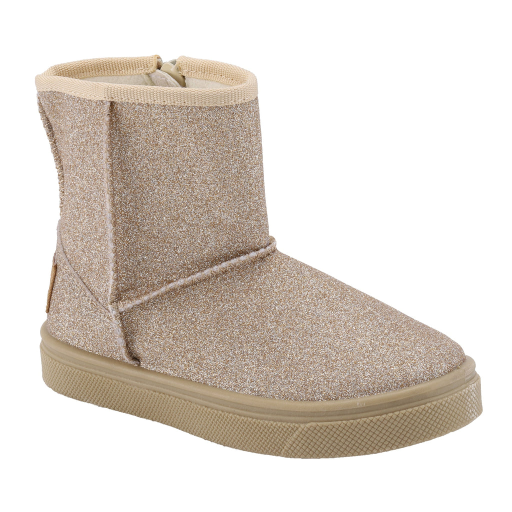 Gold Glitter Frost Boot