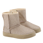 Gold Glitter Frost Boot